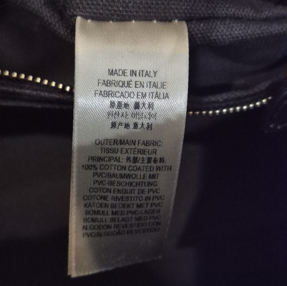 BURBERRY Haymarket Check  Satchel Bag Like New Condition - Picture 12 of 14